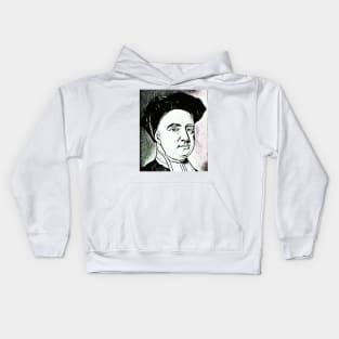 George Berkeley Black And White Portrait | George Berkeley Artwork 3 Kids Hoodie